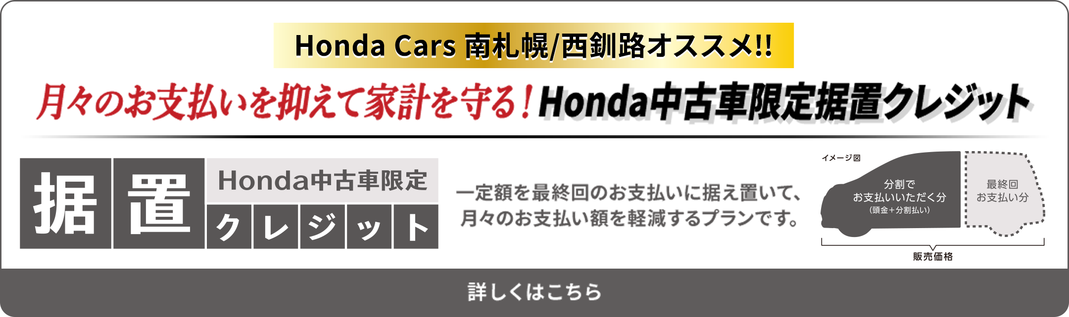���X�̂��x������}���ĉƌv�����IHonda���ÎԌ��萘�u�N���W�b�g